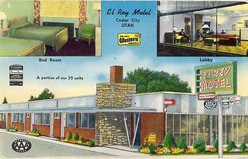 El Rey Motel Map El Rey Motel Cedar City Utah | Ethan | Flickr