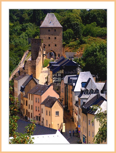 Luxemburger Ansichten - (1) - views of Luxemburg