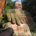 spidey and Giant Buddha :). Leshan, China 30AUG09