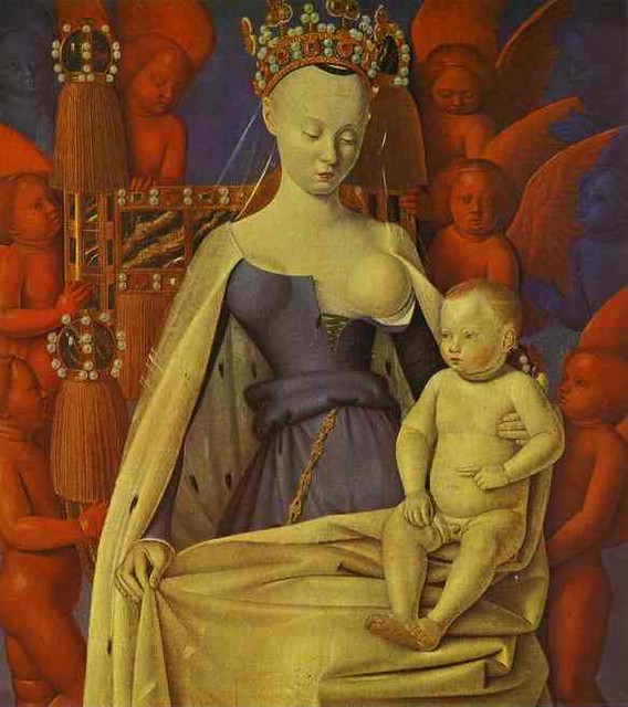 Jean Fouquet Madonna and Child 1420-1481