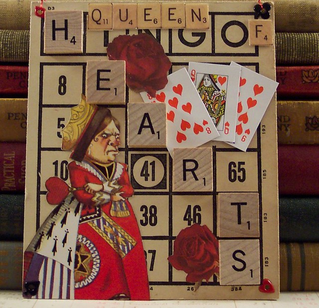 Queen of Hearts Collage