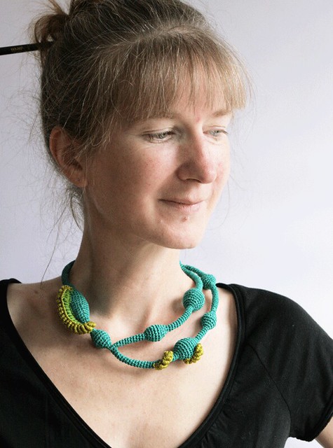 turquoise necklace - No37