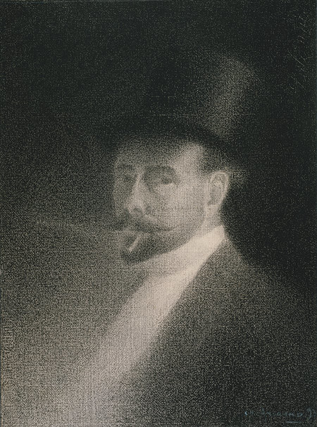 Angrand, Charles (1854-1926) - 1892 Self Portrait (Metropolitan Museum of Art, New York City)