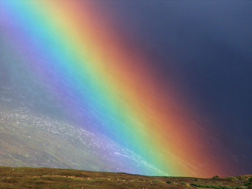 Rainbow on Ben Nevis