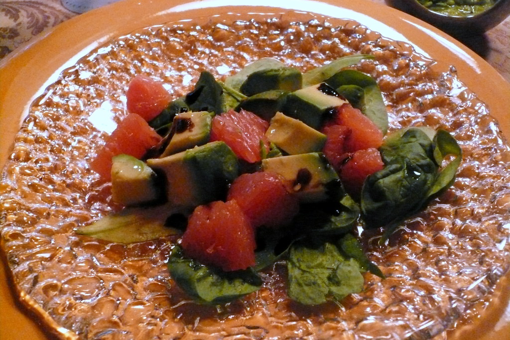 Grapefruit-Avocado Salad