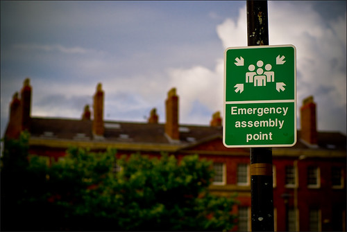 Emergency assembly point | by Stephen Sanders