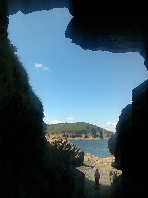 A Cave In From Men-aver Point