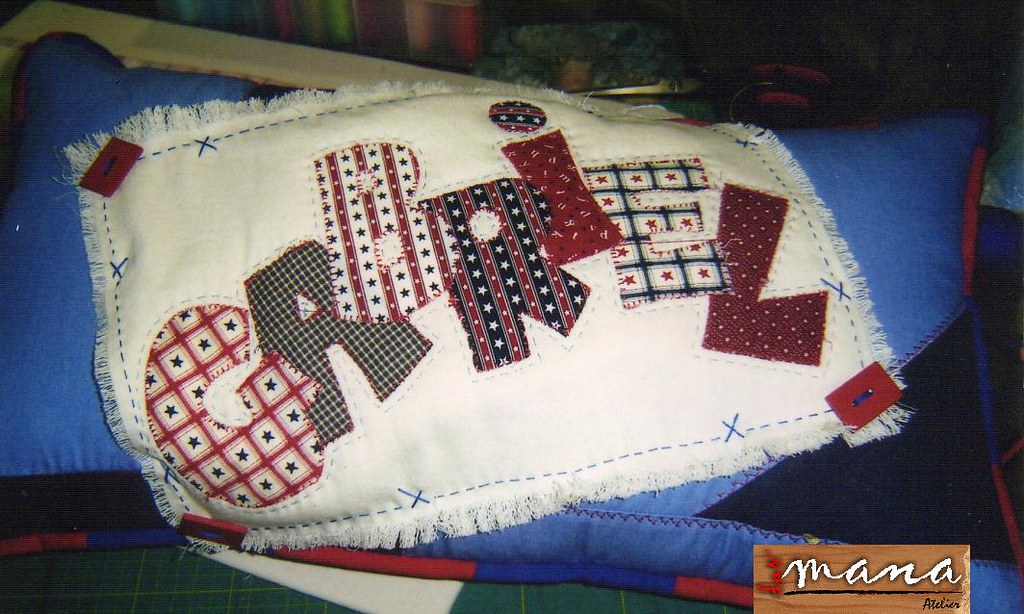 almofada Confeccionada por  Atelier  Das mana