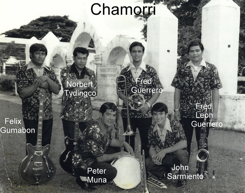 Norbort Tydingco "Mr. Smooth" was lead guitarist for the 1970's band "Chamorri."

Pat Gumabon Sablan/Guam Humanities Council