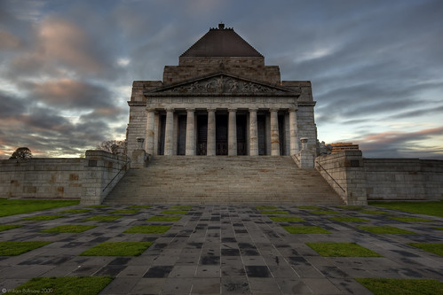 In Memoriam • Shrine of Remembrance • Melbourne by WilliamBullimore