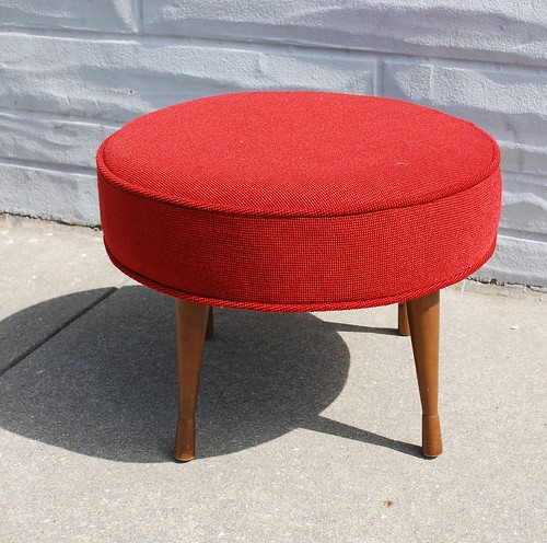 Little Mod Red footstool | My first piece that I'll be listi… | Flickr