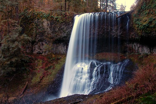 blur water oregon creek waterfall silverton silverfalls plunge middlenorthfalls platinumheartaward