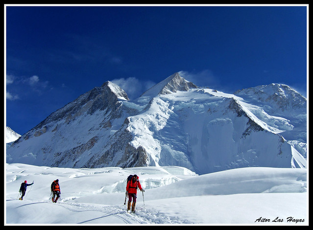 Descenso del Gasherbrum II
