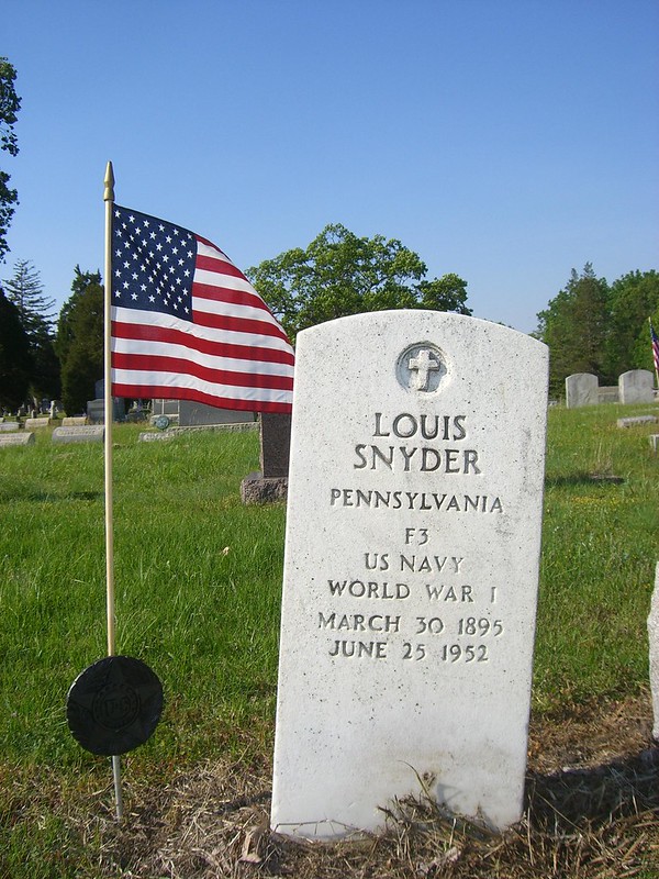 Louis Snyder Grave