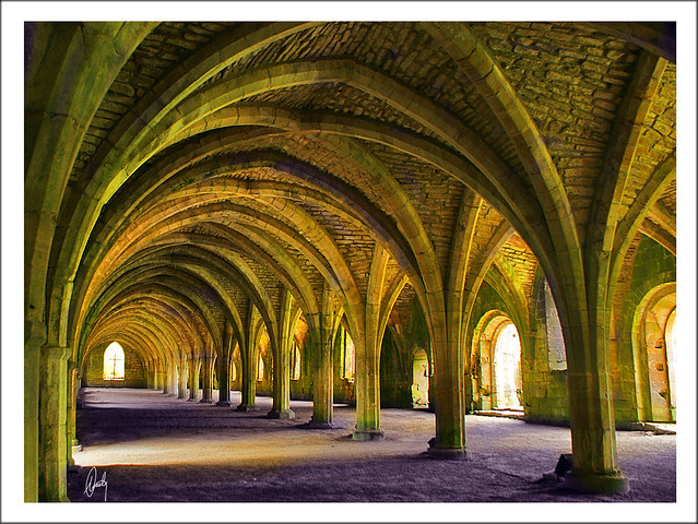 The Cloisters  ( Fountains Abbey )