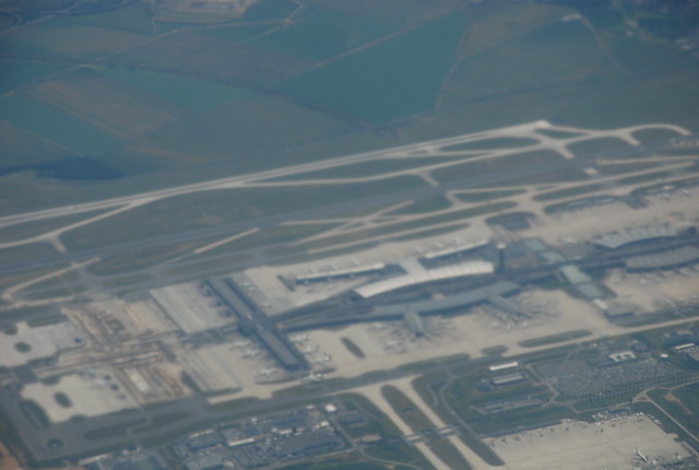 CDG from the air
