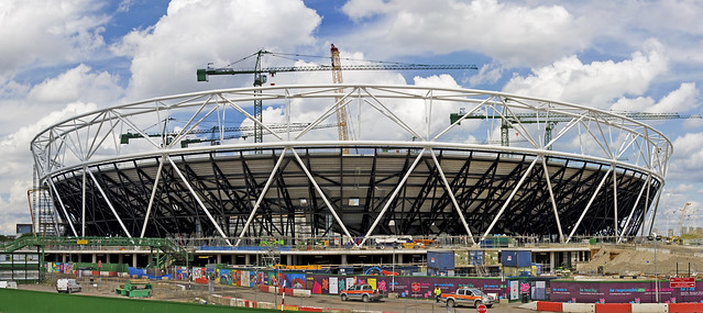 London 2012 Stadium from The Greenway