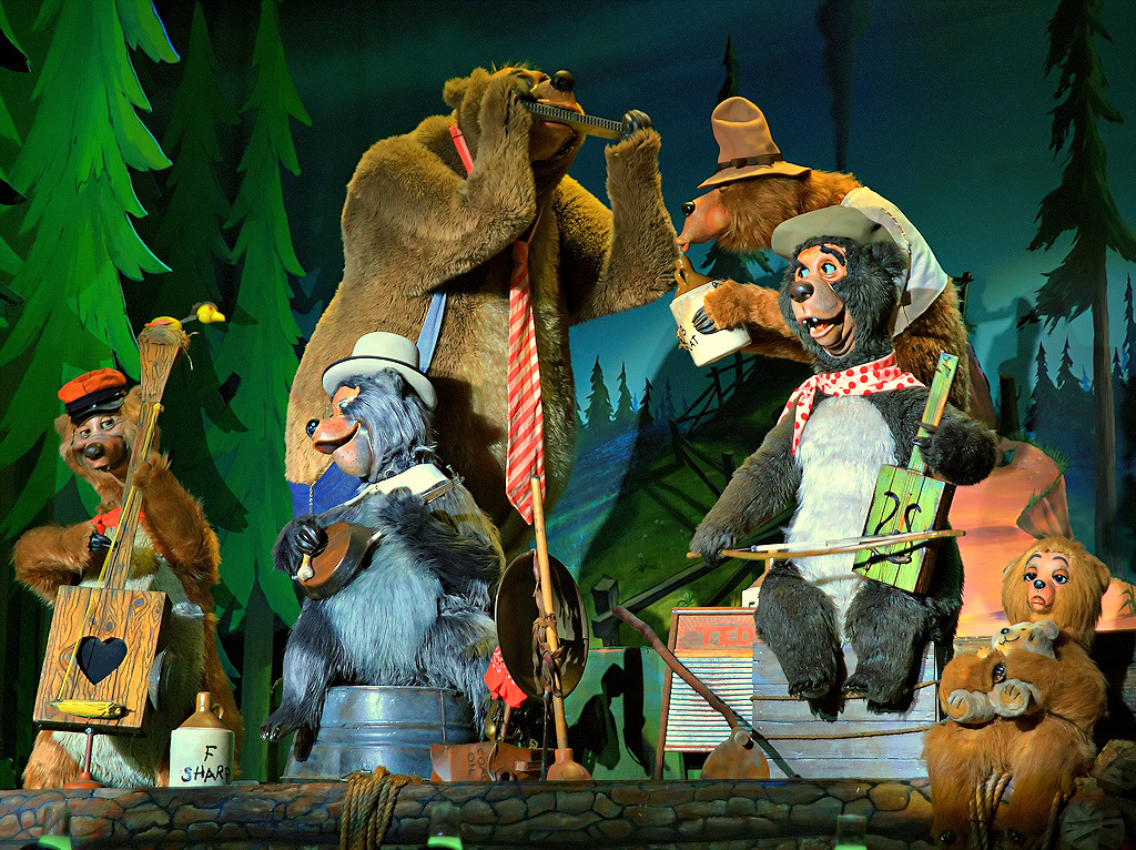 Country Bear Jamboree by Express Monorail