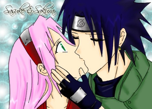 Sakura Kissing Sasuke | Visit my blog for more great Naruto … | Flickr