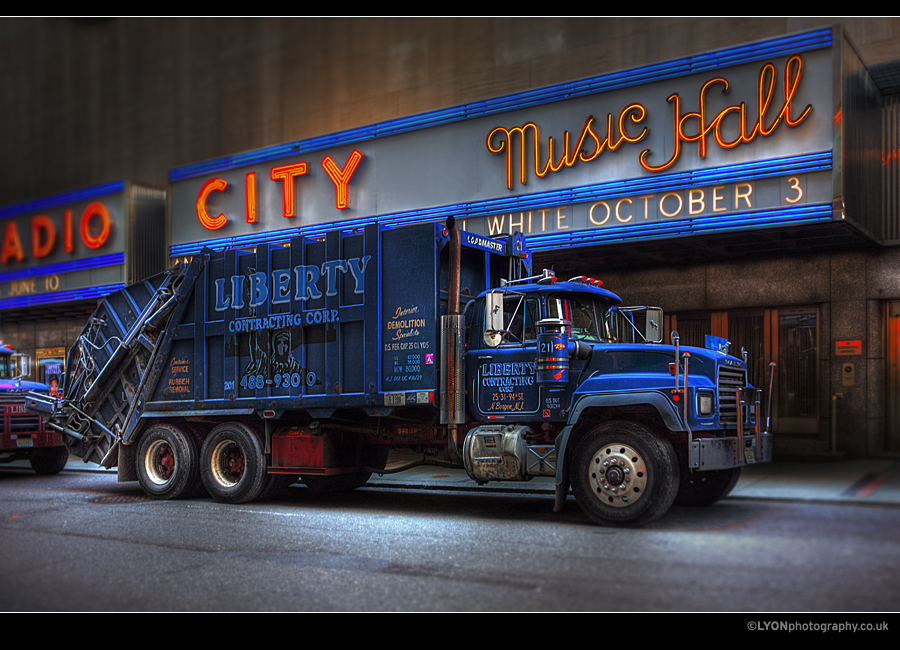 Liberty Dumper Truck - Radio City, NYC NY USA