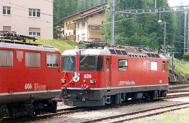St. Moritz - Rhätische Bahn Locomotives
