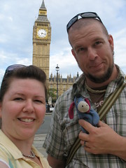 Kube, Eeyore & I visit Big Ben, Parlaiment