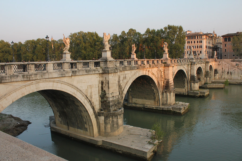 Engelsbrücke über den Tiber