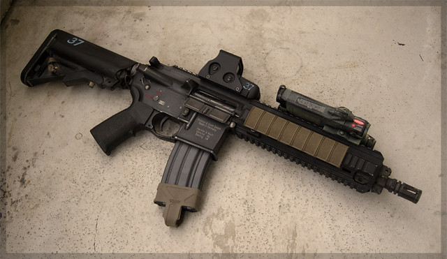 HK416 10" VFC, LMT stock Replica, Eotech Replica, PEQ2 Replica, Ma...