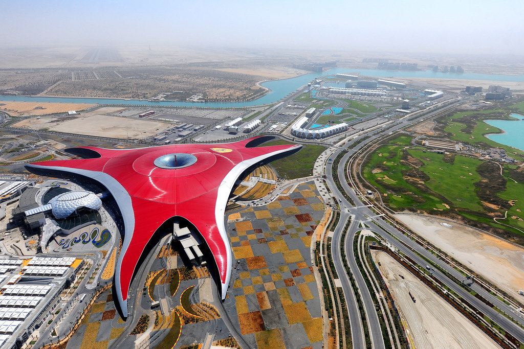 Ferrari world in Dubai