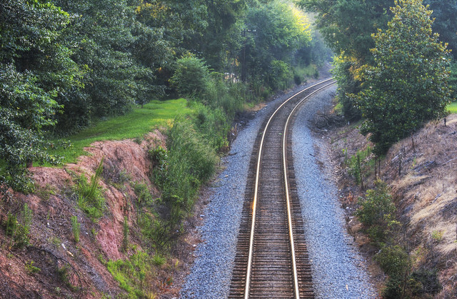 Train Tracks To Monroe NC