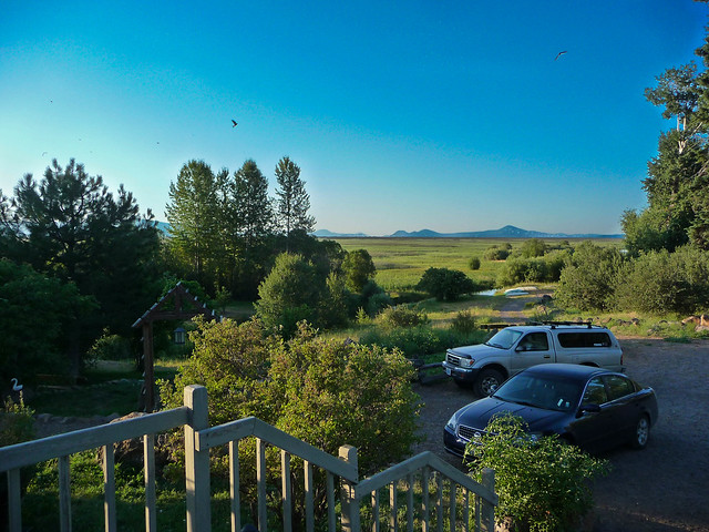 View From The Porch - Crystalwood Lodge, Klamath County, Oregon