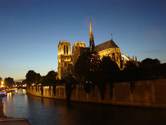 Notre Dame at dusk 3
