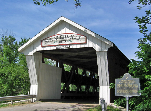 Spencerville covered bridge, Indiana