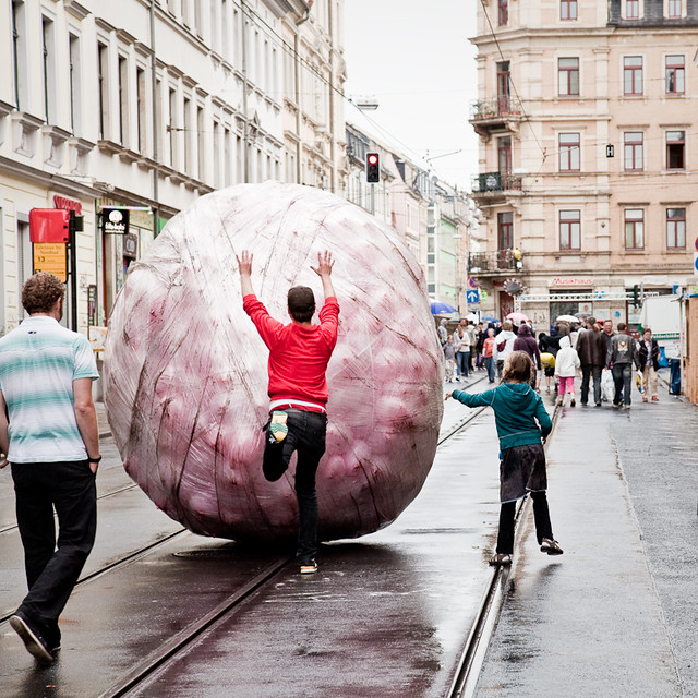 Attack of the giant ball