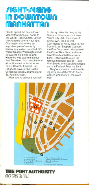 World Trade Center Brochure, circa 1975