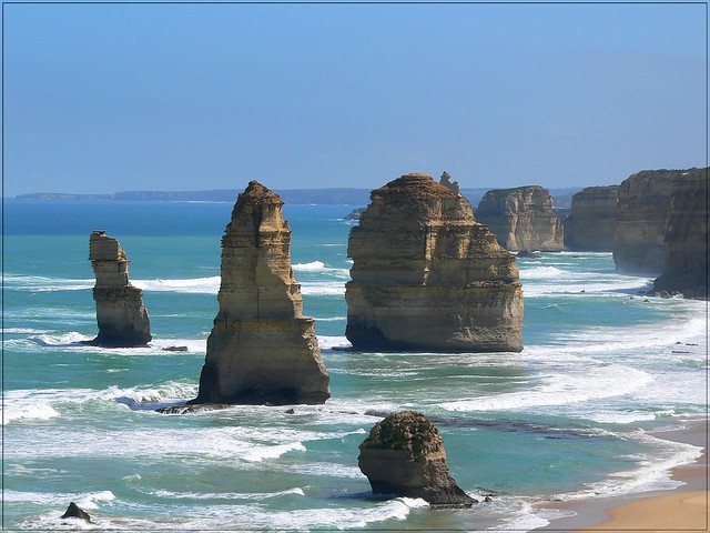 Great Ocean Road, 12 Apostel. Australien.
