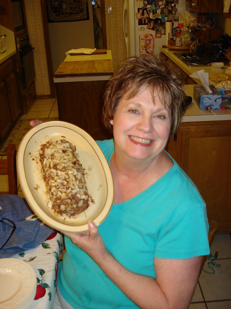 Mary Beard (Mom, Nana) with a delicious cake! | Anne Marie Beard | Flickr