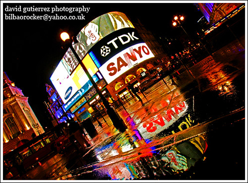 London Night Piccadilly Circus