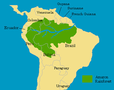 Amazon Rainforest Credit Enviro Map Com The Amazon Rainfo Flickr