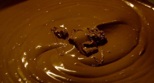 Melted Divine Fairtrade Milk chocolate