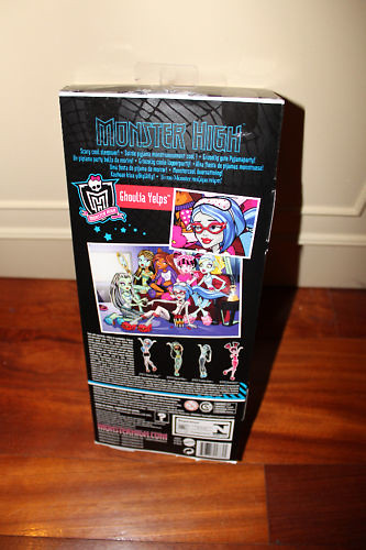 Dead Tired Ghoulia Yelps (Back Of Box)