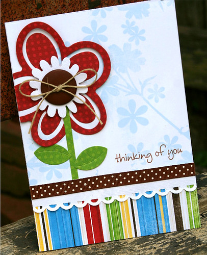 Thinking Of You QK Flower Card | by shannavineyard