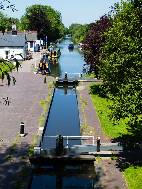 Shropshire Union canal from Autherley Junction