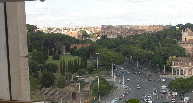 The Circus Maximus and the Colosseum Valley (June 2009).