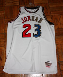 Jordan Half Bulls / Half Wizards Jersey 