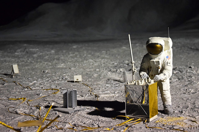 Apollo 15 na Mjesecu (1971), diorama / Apollo 15 on the Moon (1971), diorama