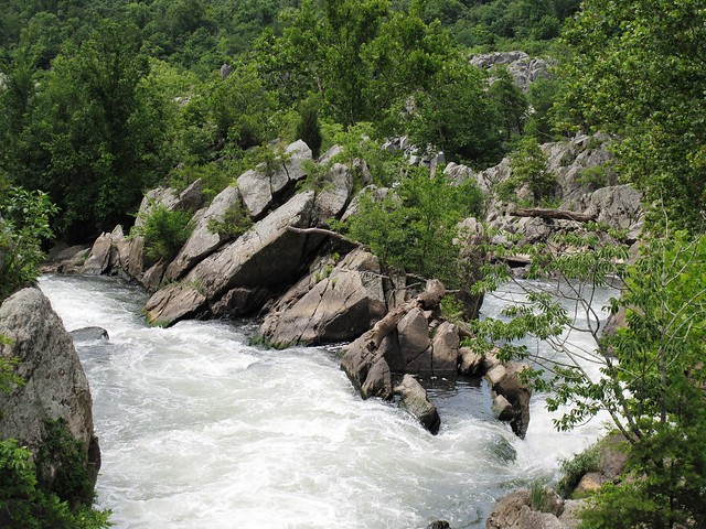 Great Falls - getting to the main river view
