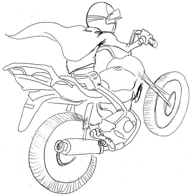 moto desenho, Desenho de motoboy criada para adesivo promoc…
