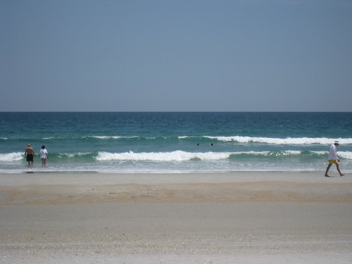 ocean beach sand waves kites seashore wrightsville