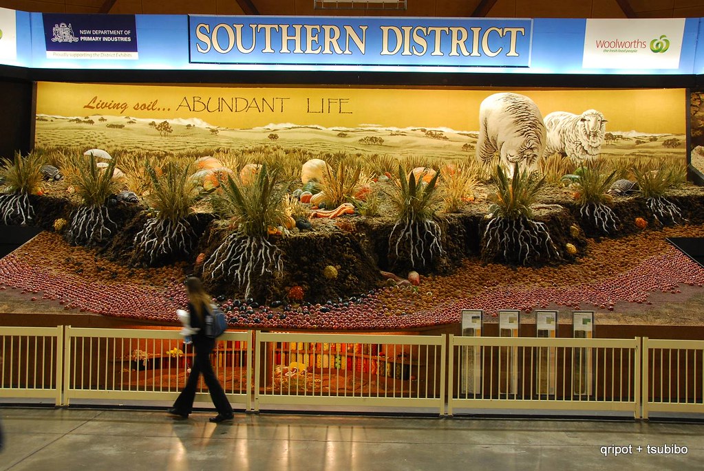 fruit and veggie display | the sydney royal easter show | Flickr